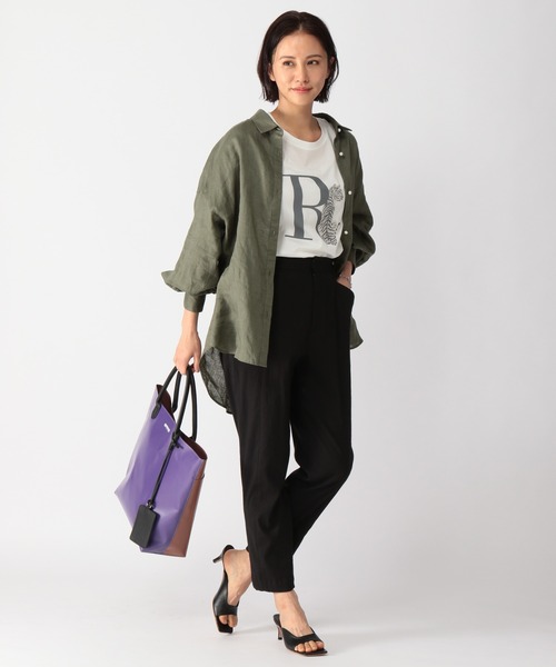 OUTDOOR PRODUCTS（アウトドアプロダクツ）の「BARNYARDSTORM / OUTDOOR PRODUCTS別注/2colorトート（トートバッグ・レディース・ホワイト/パープル・FREE）」の15枚目の写真