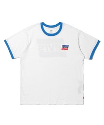 Levi's | GRAPHIC RINGER Tシャツ WAVING SW WHITE(Tシャツ/カットソー)