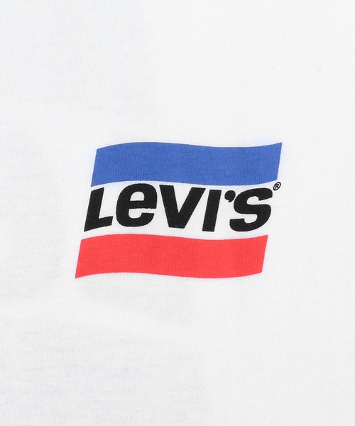 Levi's（リーバイス）の「GRAPHIC RINGER Tシャツ WAVING SW WHITE（Tシャツ/カットソー・メンズ・マルチ・S/M/L）」の6枚目の写真