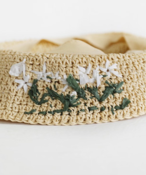 aimoha（アイモハ）の「夏編みハット（ハット・レディース・ベージュ系その他/ベージュ系その他2/ベージュ系その他3/ベージュ系その他4・MEDIUM）」の10枚目の写真