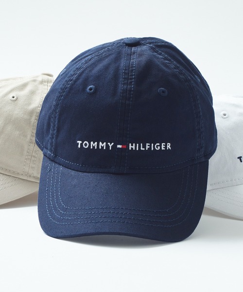 TOMMY HILFIGER（トミーヒルフィガー）の「【TOMMY HILFIGER】6941823 AM HILFIGER LOGO CAP（キャップ・メンズ・ホワイト/ブラック/ベージュ/ネイビー/ブルー・FREE）」の5枚目の写真