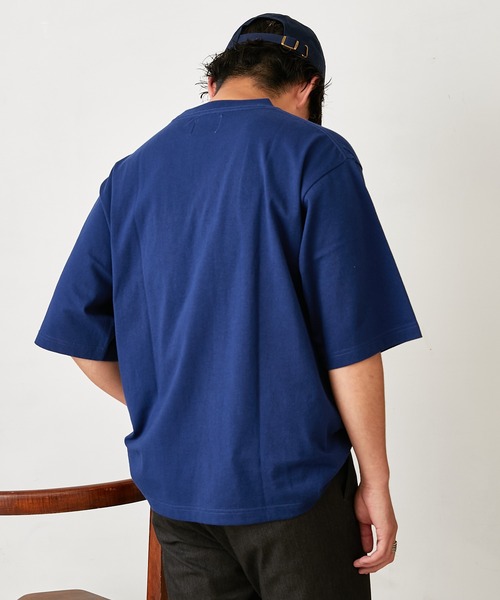 CIAOPANIC TYPY（チャオパニックティピー）の「オーバーサイズアソートカレッジプリントTeeハーフスリーブ（Tシャツ/カットソー・メンズ・ネイビー/ブラウン/オフホワイト・M/L）」の18枚目の写真