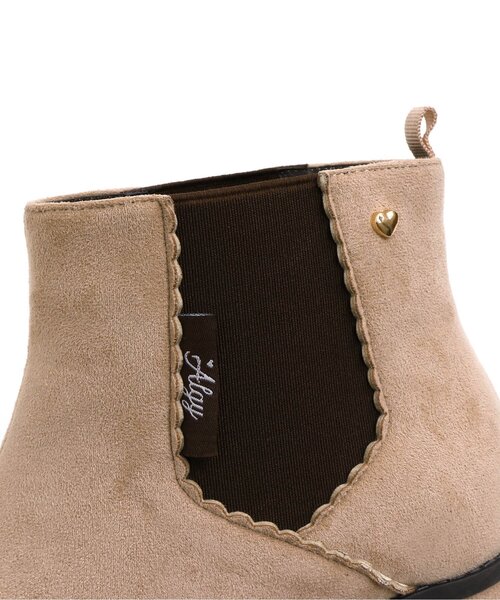 algy（アルジー）の「サイドゴアショートブーツ（ブーツ・キッズ・マルチ/ベージュ・22/23/21/24/20）」の6枚目の写真