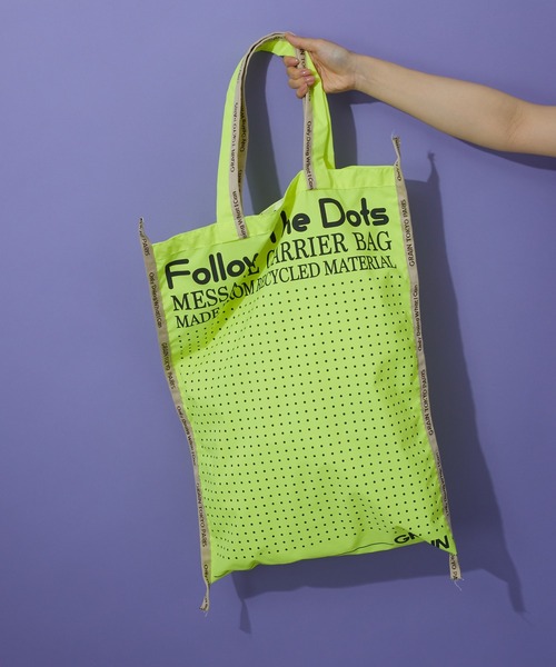 CIAOPANIC(チャオパニック)の「【GRAIN/グレイン】Follow The Dots L (フォロー ザ ドッツ L)(トートバッグ・レディース・ホワイト/レッド/ベージュ/パープル/イエロー・FREE)」の11枚目の写真