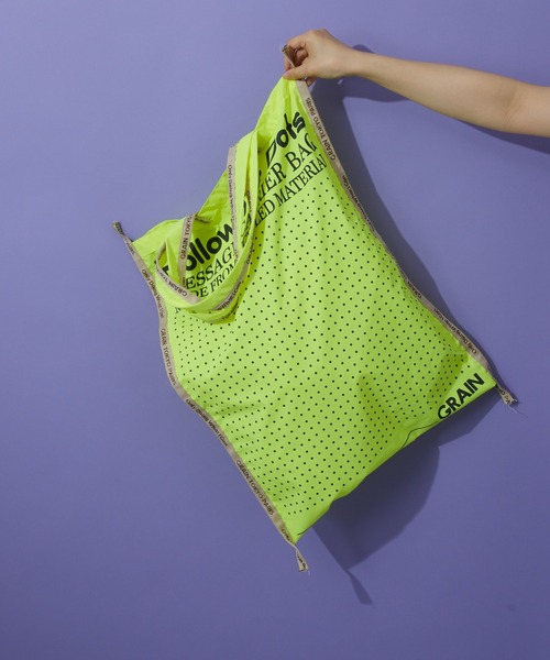 CIAOPANIC(チャオパニック)の「【GRAIN/グレイン】Follow The Dots L (フォロー ザ ドッツ L)(トートバッグ・レディース・ホワイト/レッド/ベージュ/パープル/イエロー・FREE)」の21枚目の写真