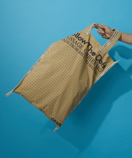 CIAOPANIC(チャオパニック)の「【GRAIN/グレイン】Follow The Dots L (フォロー ザ ドッツ L)(トートバッグ・レディース・ホワイト/レッド/ベージュ/パープル/イエロー・FREE)」の17枚目の写真