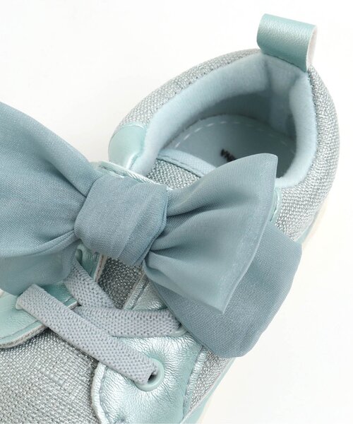 apres les cours（アプレレクール）の「リボンスニーカー（スニーカー・キッズ・ピンク/ミント・15 /18/17/19/14/16）」の11枚目の写真