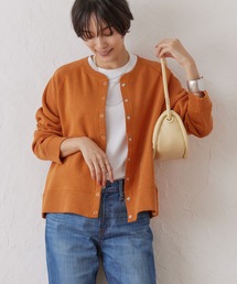 AMERICAN HOLIC | リングドットリブカーディガン(カーディガン/ボレロ)