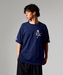 MLBコラボ 半袖 メンズ レディース ユニセックス ウェア tシャツ ライフスタイル カジュアル スポーツウェア マンシング