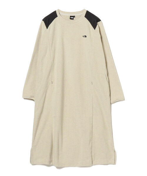 merrier BEAMS（メリアビームス）の「THE NORTH FACE / マタニティ マイクロフリース ワンピース 22（産前～産後対応）（ワンピース・レディース・オフホワイト/ブラック・SM/LXL）」の3枚目の写真