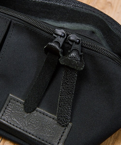 Butler Verner Sails（バトラーヴァーナーセイルス）の「Butler Verner Sails バトラーバーナーセイルズ / Cordura nylon genuine leather attached hip bag コーデュラナイロン本革付属ヒップバッグ / JA-1225-22（ショルダーバッグ・メンズ・ブラック/ブラウン/ベージュ・FREE）」の19枚目の写真