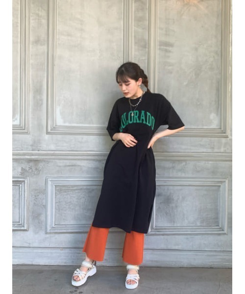 ブランド古着 Tシャツワンピース ワンピース Rodeo Crowns Wide Bowl ロデオクラウンズワイドボウル のファッション通販 Zozoused