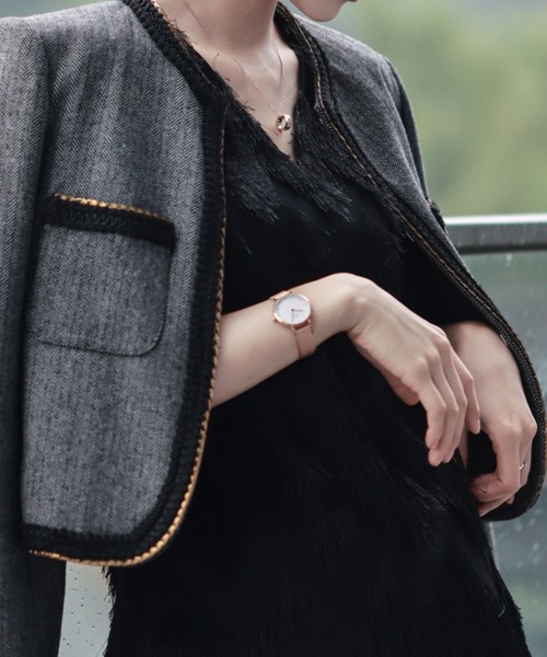Daniel Wellington(ダニエルウェリントン)の「PETITE LUMINE 28mm(アナログ腕時計・レディース・ホワイト×イエロー/ホワイト×シルバー/ホワイト×ゴールド・28mm)」の19枚目の写真