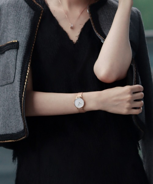 Daniel Wellington(ダニエルウェリントン)の「PETITE LUMINE 28mm(アナログ腕時計・レディース・ホワイト×イエロー/ホワイト×シルバー/ホワイト×ゴールド・28mm)」の20枚目の写真