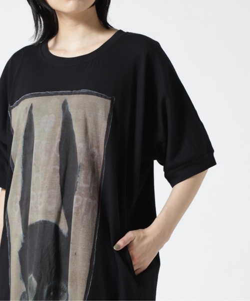 SHARE SPIRIT（シェアースピリット）の「SHARE SPIRIT/シェアースピリット/ コットンワンピース（ワンピース・レディース・ブラック/アイボリー・F）」の9枚目の写真