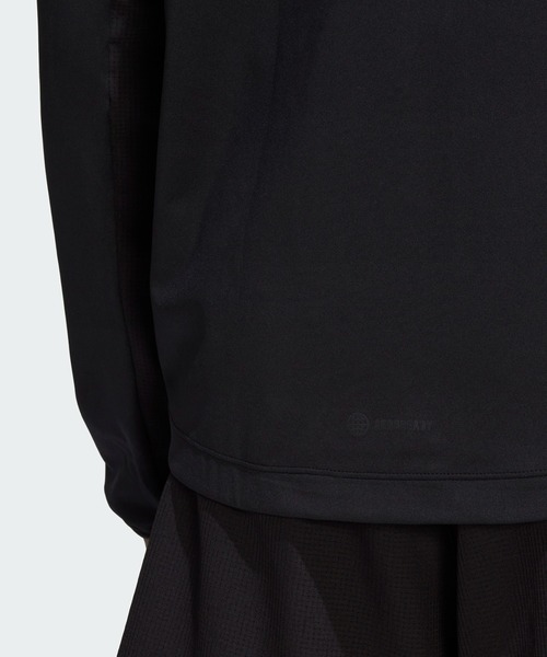 adidas(アディダス)の「HIIT トレーニング フルジップパーカー / アディダス(パーカー・メンズ・ブラック・MEDIUM/LARGE/X-LARGE/SMALL/XX-LARGE/3XL)」の5枚目の写真