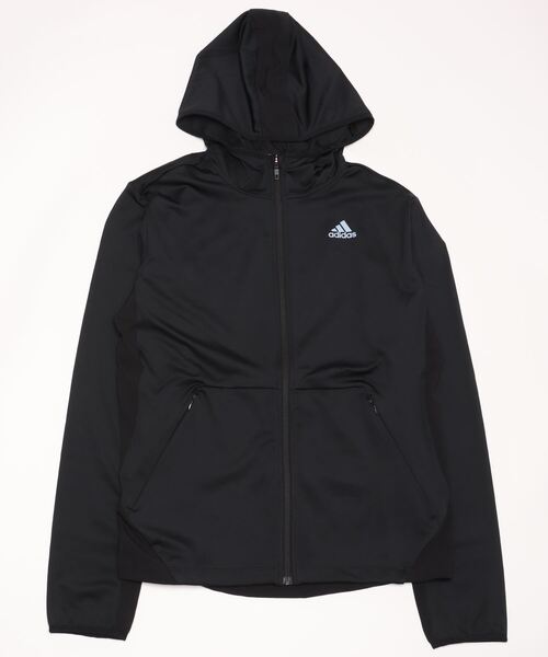 adidas(アディダス)の「HIIT トレーニング フルジップパーカー / アディダス(パーカー・メンズ・ブラック・MEDIUM/LARGE/X-LARGE/SMALL/XX-LARGE/3XL)」の7枚目の写真