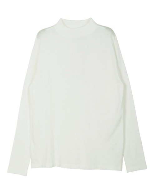 roshell（ロシェル）の「モックネック スーパーストレッチソフトタッチニット （手洗いOK）（ニット/セーター・メンズ・ホワイト系その他/ブラック系その他/グレー系その他/ブルー系その他/グレー系その他2/グレー系その他3・SMALL/MEDIUM/LARGE/X-LARGE）」の22枚目の写真