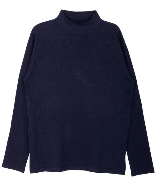 roshell（ロシェル）の「モックネック スーパーストレッチソフトタッチニット （手洗いOK）（ニット/セーター・メンズ・ホワイト系その他/ブラック系その他/グレー系その他/ブルー系その他/グレー系その他2/グレー系その他3・SMALL/MEDIUM/LARGE/X-LARGE）」の14枚目の写真