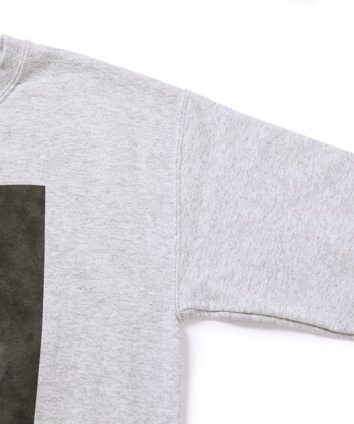 bonjour records（ボンジュールレコーズ）の「【Editorial Magazine】Amalia Art Sweat（スウェット・メンズ・ホワイト・M/L/S）」の4枚目の写真