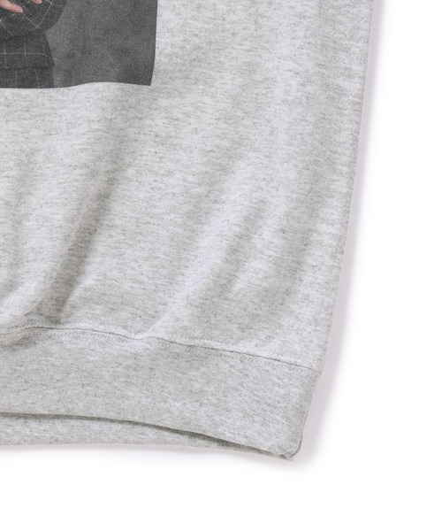 bonjour records（ボンジュールレコーズ）の「【Editorial Magazine】Amalia Art Sweat（スウェット・メンズ・ホワイト・M/L/S）」の6枚目の写真