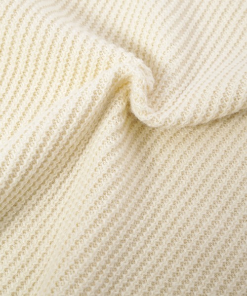 fifth（フィフス）の「ステッチデザインニット（ニット/セーター・レディース・アイボリー/ブラック/グリーン・M）」の6枚目の写真