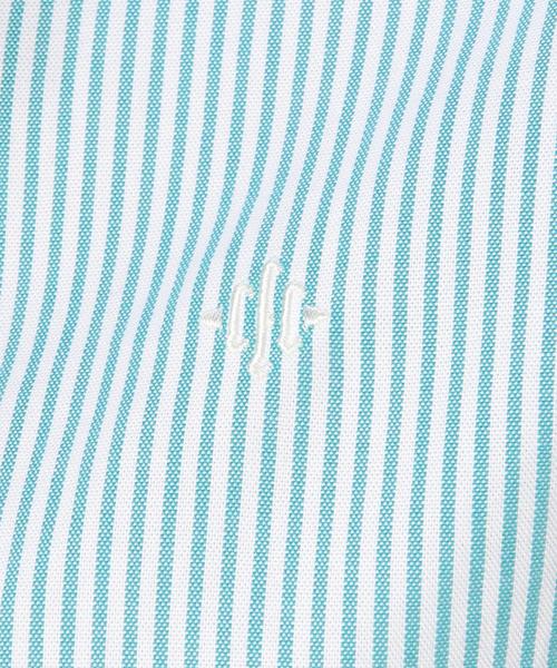 coen（コーエン）の「ストライプライトオックスフォードシャツ（シャツ/ブラウス・レディース・ネイビー/イエロー/ケリー/ピンク・LARGE/SMALL/MEDIUM）」の14枚目の写真