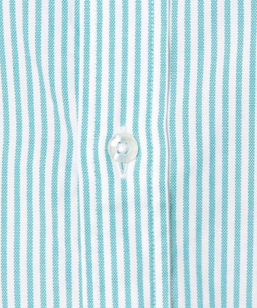 coen（コーエン）の「ストライプライトオックスフォードシャツ（シャツ/ブラウス・レディース・ネイビー/イエロー/ケリー/ピンク・LARGE/SMALL/MEDIUM）」の15枚目の写真