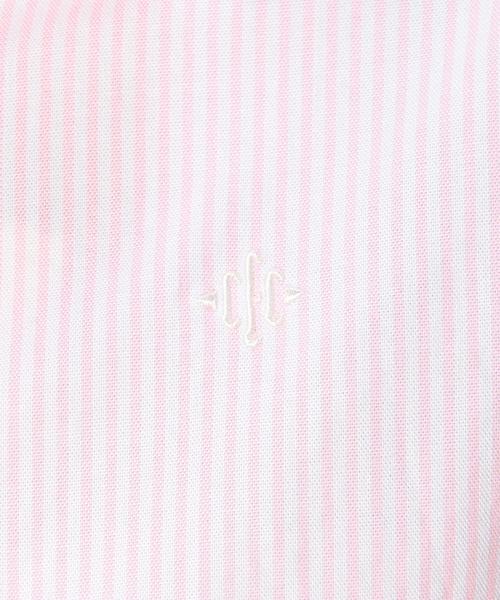 coen（コーエン）の「ストライプライトオックスフォードシャツ（シャツ/ブラウス・レディース・ネイビー/イエロー/ケリー/ピンク・LARGE/SMALL/MEDIUM）」の17枚目の写真