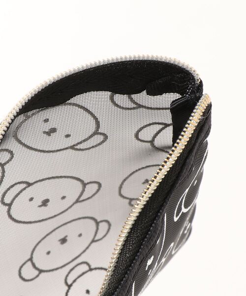 Miffy( ミッフィー)の「BORIS ボリス メッシュポーチ(ポーチ・レディース・ホワイト/ブラック/ブラウン・フリー)」の10枚目の写真