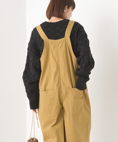 OMNES（オムネス）の「アクリルウールケーブルプルオーバーニット（ニット/セーター・レディース・アイボリー/ブラック/モカ/ライトグレー・FREE）」の10枚目の写真