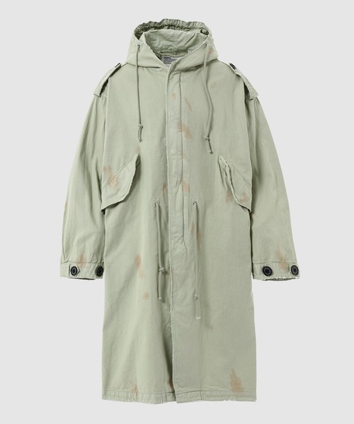 DAIRIKU(ダイリク)の「"Jimmy" Washed Mods Coat(モッズコート・メンズ・ロイヤルブルー/ミント・L/M)」の2枚目の写真