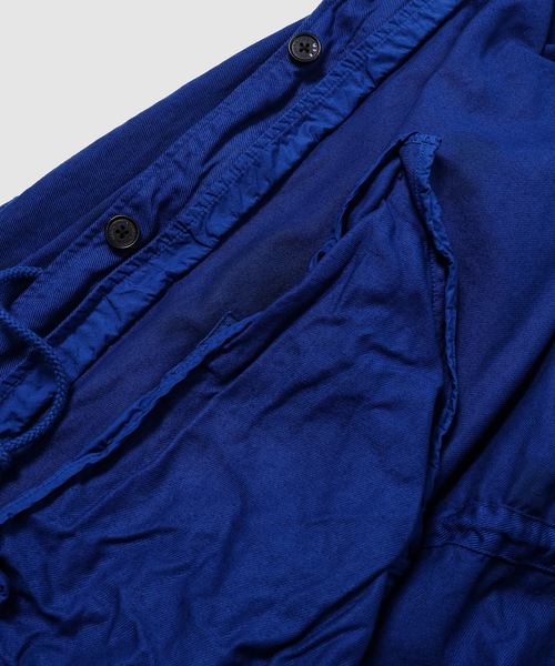 DAIRIKU(ダイリク)の「"Jimmy" Washed Mods Coat(モッズコート・メンズ・ロイヤルブルー/ミント・L/M)」の6枚目の写真