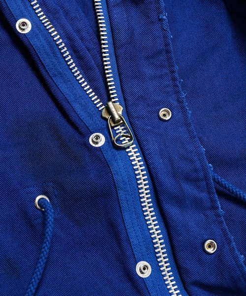 DAIRIKU(ダイリク)の「"Jimmy" Washed Mods Coat(モッズコート・メンズ・ロイヤルブルー/ミント・L/M)」の9枚目の写真