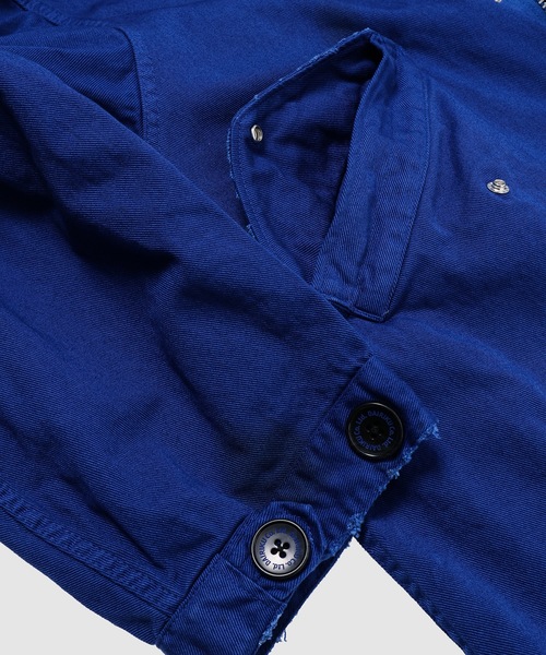 DAIRIKU(ダイリク)の「"Jimmy" Washed Mods Coat(モッズコート・メンズ・ロイヤルブルー/ミント・L/M)」の5枚目の写真