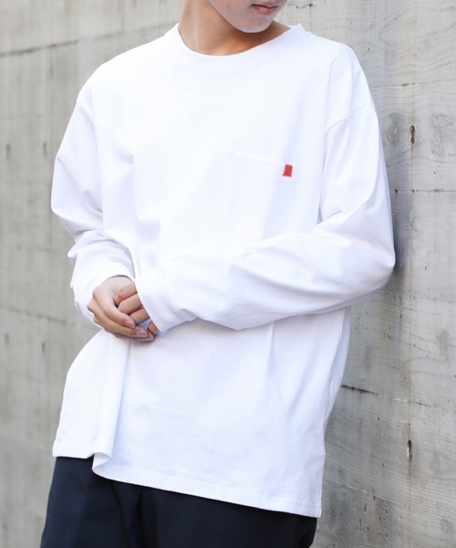 UNIVERSAL OVERALL(ユニバーサルオーバーオール)の「【UNIVERSAL OVERALL】ポケット ロングスリーブ TEE U2233210(Tシャツ/カットソー・メンズ・ブラック/ホワイト/グリーン/ベージュ/アイボリー/オートミール/グレー・L/M/XL/S/XS/3XL/2XL/4XL)」の17枚目の写真