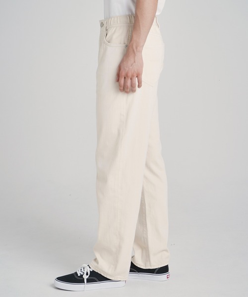 YANUK(ヤヌーク)の「ワイドストレート"Roomy"(デニムパンツ・メンズ・キナリ・S/M)」の3枚目の写真