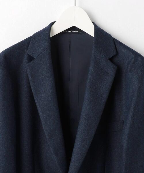 green label relaxing（グリーンレーベルリラクシング）の「A+ TWPUホームスパン スリム 2B ジャケット -ウォッシャブル・ストレッチ・防シワ-（テーラードジャケット・メンズ・グレー/ベージュ/ネイビー・S/XL/L/XS/M/XXL）」の12枚目の写真