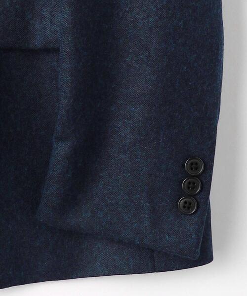 green label relaxing（グリーンレーベルリラクシング）の「A+ TWPUホームスパン スリム 2B ジャケット -ウォッシャブル・ストレッチ・防シワ-（テーラードジャケット・メンズ・グレー/ベージュ/ネイビー・S/XL/L/XS/M/XXL）」の13枚目の写真