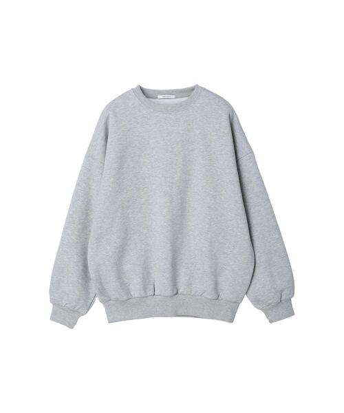 koe（コエ）の「裏起毛ビッグシルエットスウェットクルー（スウェット・レディース・ピンク/ブラック/杢グレー/アイボリー・M/L）」の21枚目の写真