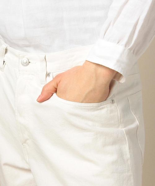 BEAUTY&YOUTH UNITED ARROWS（ビューティーアンドユースユナイテッドアローズ）の「BY デニム カットオフ ショーツ◆（デニムパンツ・メンズ・ホワイト/コバルトブルー・30inch/32inch/28inch/34inch）」の8枚目の写真