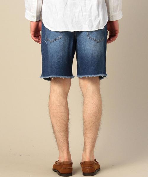 BEAUTY&YOUTH UNITED ARROWS（ビューティーアンドユースユナイテッドアローズ）の「BY デニム カットオフ ショーツ◆（デニムパンツ・メンズ・ホワイト/コバルトブルー・30inch/32inch/28inch/34inch）」の12枚目の写真
