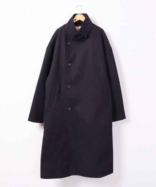 Revo.（レボ）の「Revo. メルトン ロングチェスターコート（チェスターコート・メンズ・ベージュ/ネイビー/ブラック/ライトブルー・2/1）」の17枚目の写真