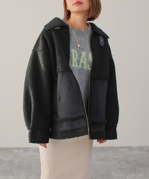 Social GIRL | フェイクムートンコート(ムートンコート)