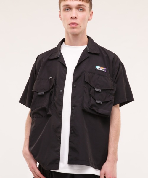 MANASTASH(マナスタッシュ)の「MANASTASH/マナスタッシュ/RIVER SHIRT '23(シャツ/ブラウス・メンズ・ブルー/カーキ/オレンジ/ブラック/マルチ・MEDIUM/LARGE/X-LARGE/XX-LARGE)」の2枚目の写真