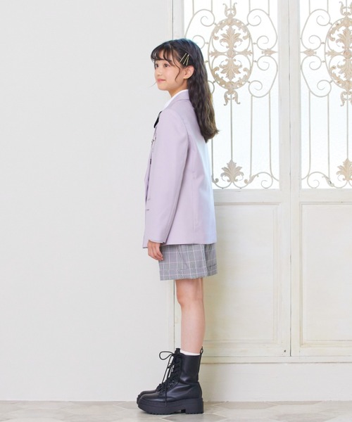 CHOPIN（ショパン）の「【卒服】Wジャケットチェックショートパンツ