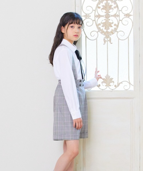 CHOPIN（ショパン）の「【卒服】Wジャケットチェックショートパンツ