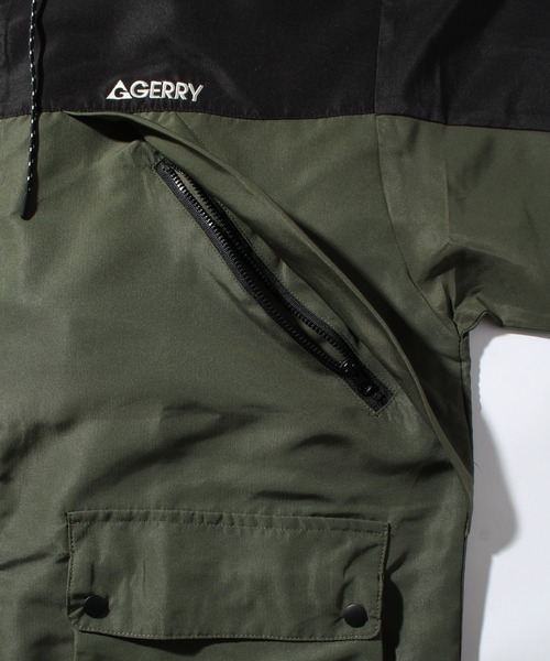 GERRY(ジェリー)の「【GERRY/ジェリー】ポリエステルツイル ワンポイントロゴ マウンテンパーカー(撥水仕様)(マウンテンパーカー・メンズ・アイボリー/カーキ系/ネイビー系/ブラック・LL/L/M)」の22枚目の写真