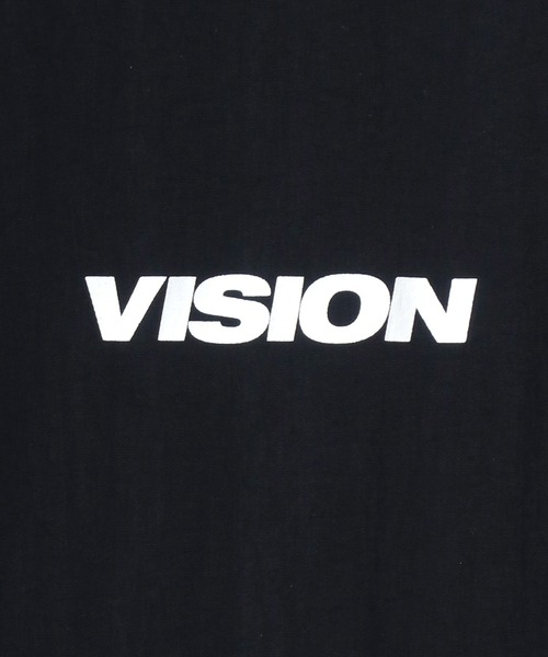VISION STREET WEAR(ヴィジョンストリートウェア)の「VISION STREET WEAR/ヴィジョンストリートウエア ビッグシルエット ロゴ バックプリント コーチジャケット(ナイロンジャケット・メンズ・レッド/ブラック/グリーン・M/L/LL)」の15枚目の写真