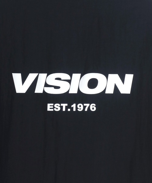 VISION STREET WEAR(ヴィジョンストリートウェア)の「VISION STREET WEAR/ヴィジョンストリートウエア ビッグシルエット ロゴ バックプリント コーチジャケット(ナイロンジャケット・メンズ・レッド/ブラック/グリーン・M/L/LL)」の16枚目の写真